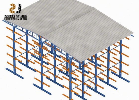 Steel Q235 Cantilever Pallet Racking Anti Corrosion Cantilever Rack Arm ODM OEM
