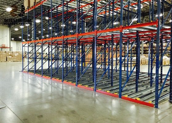 Steel Q235/245 Assemble Or Welded Power Coated Commercial Steel Shelving
