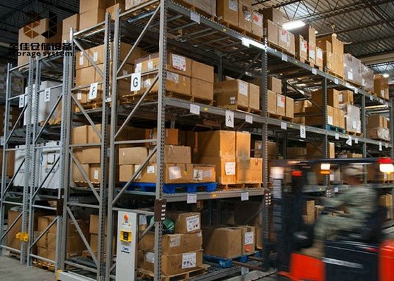 Steel Q235/245 Assemble Or Welded Power Coated Commercial Steel Shelving