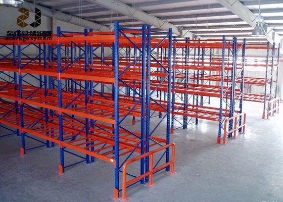 Maximum 4500kg Per Level Power Coated 2000-6500 Mm Height Racking Uprights