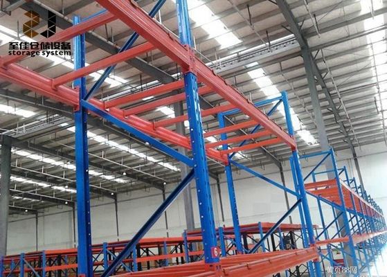 Power Coated Customer Size 2000-6500 Mm Height Pallet Rack Gravity Shelves