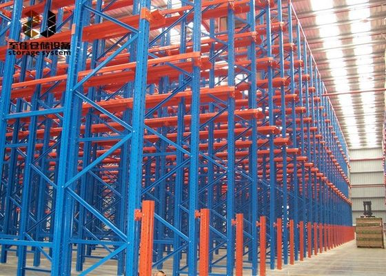 Power Coated Customer Size 2000-6500 Mm Height Pallet Rack Gravity Shelves
