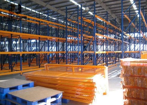 Power Coated Heavy Duty Storage Rack Custom Industrial Warehouse Pallet Racking