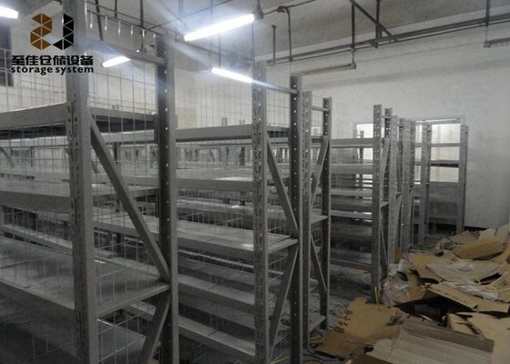 Q235 / Q345 Steel Heavy Duty Industrial Shelving Racks Customized Size