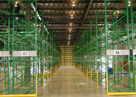 Two / Three Tier Heavy Duty Storage Rack Assemble / Welded Warehouse Shelving Racks