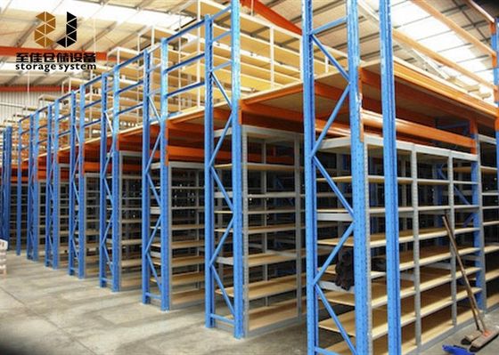 Powder Coated Light Duty Storage Rack Warehouse Adjustable Steel Storage Shelves