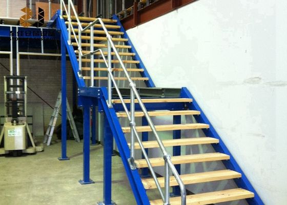 Office Mezzanine Structures / Industrial Mezzanine Floors Capacity 500kg - 4000kg/Sqm