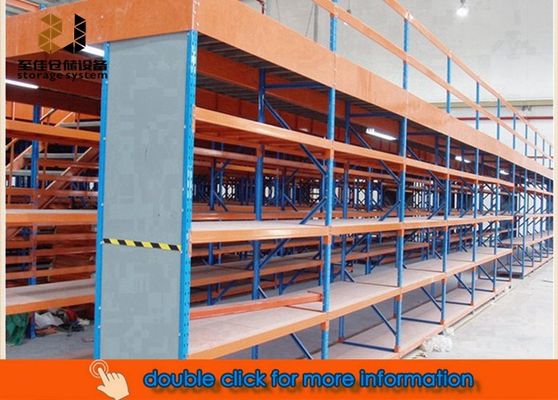 Warehouse Cargo Storage Boltless / Rivet Shelving Lightweight