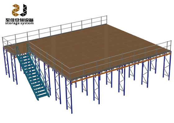 500kg - 4000kg/Sqm Structural Rack Supported Mezzanine Floors ODM & OEM