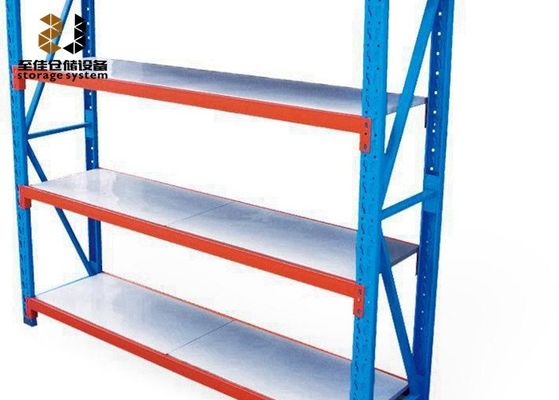 Epoxy Powder Coated Galvanized Speed Pallet Rack Shelving / Warehouse Storage Shelving