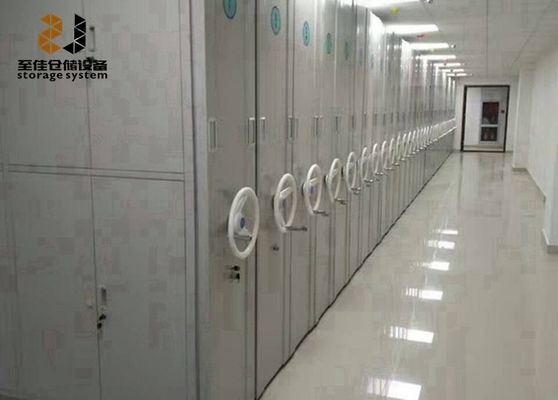 3 Point Key Lock 6 Layers Moving File Cabinets Shelf System Corrosion Protection
