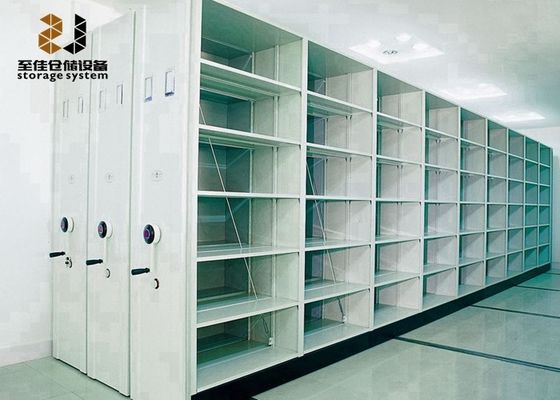 Knock Down Mobile Shelving Systems For Library / School / Office / Bank