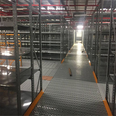 Steel Industrial Mezzanine Floors Flooring Load 300-1000kg Per Square Meter for Versatile Storage Options