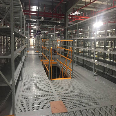Steel Industrial Mezzanine Floors Flooring Load 300-1000kg Per Square Meter for Versatile Storage Options