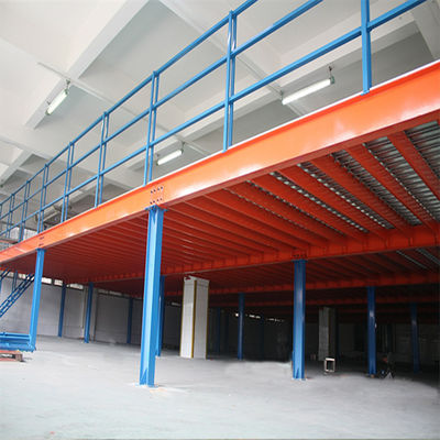 Platform Floor Industrial Mezzanine Floors 500-1000 Kg/m2 Load Capacity Modular and Industrial Design
